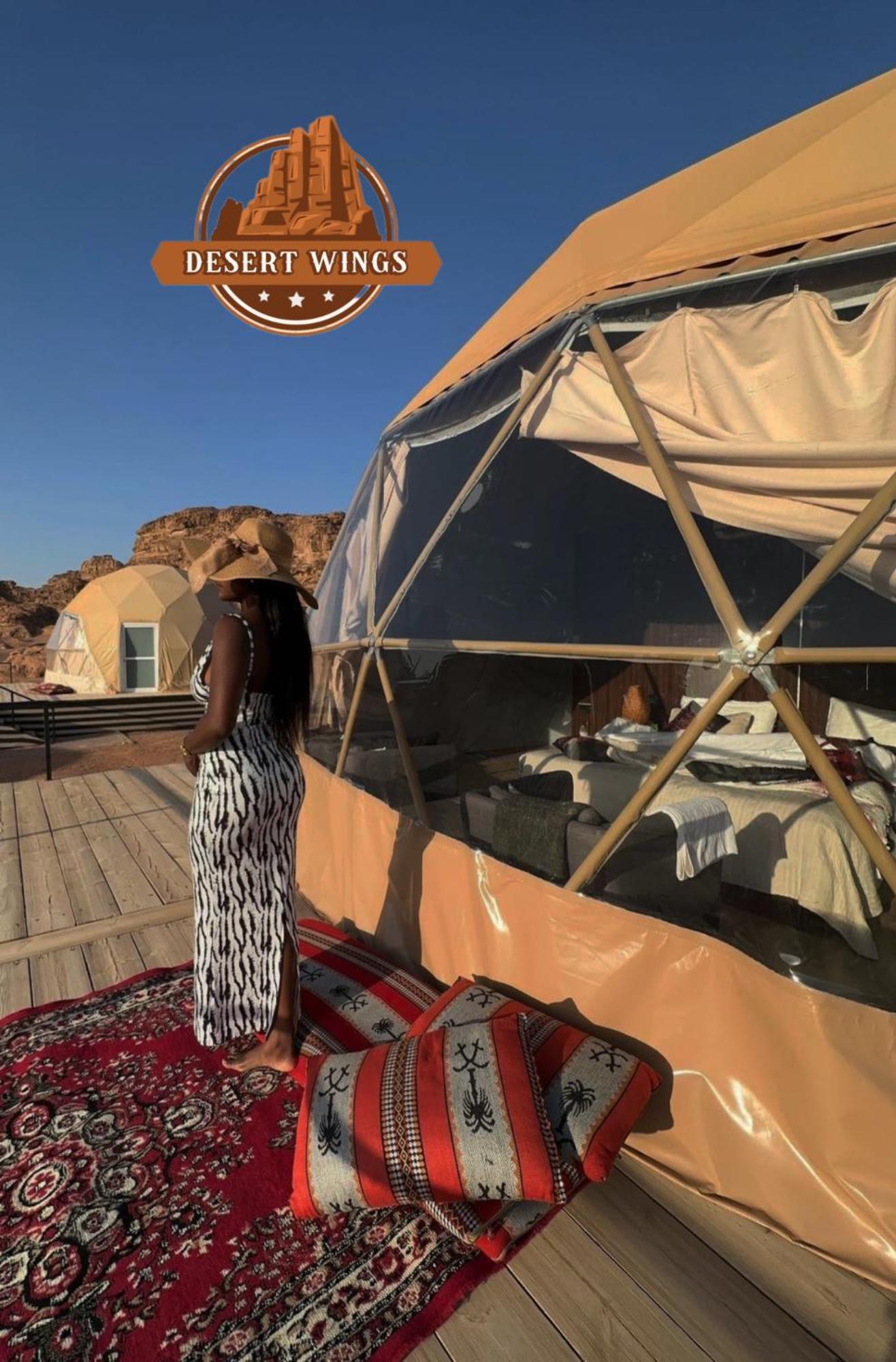 Rum Wings Bubble Luxury Camp Wadi Rum Exterior photo