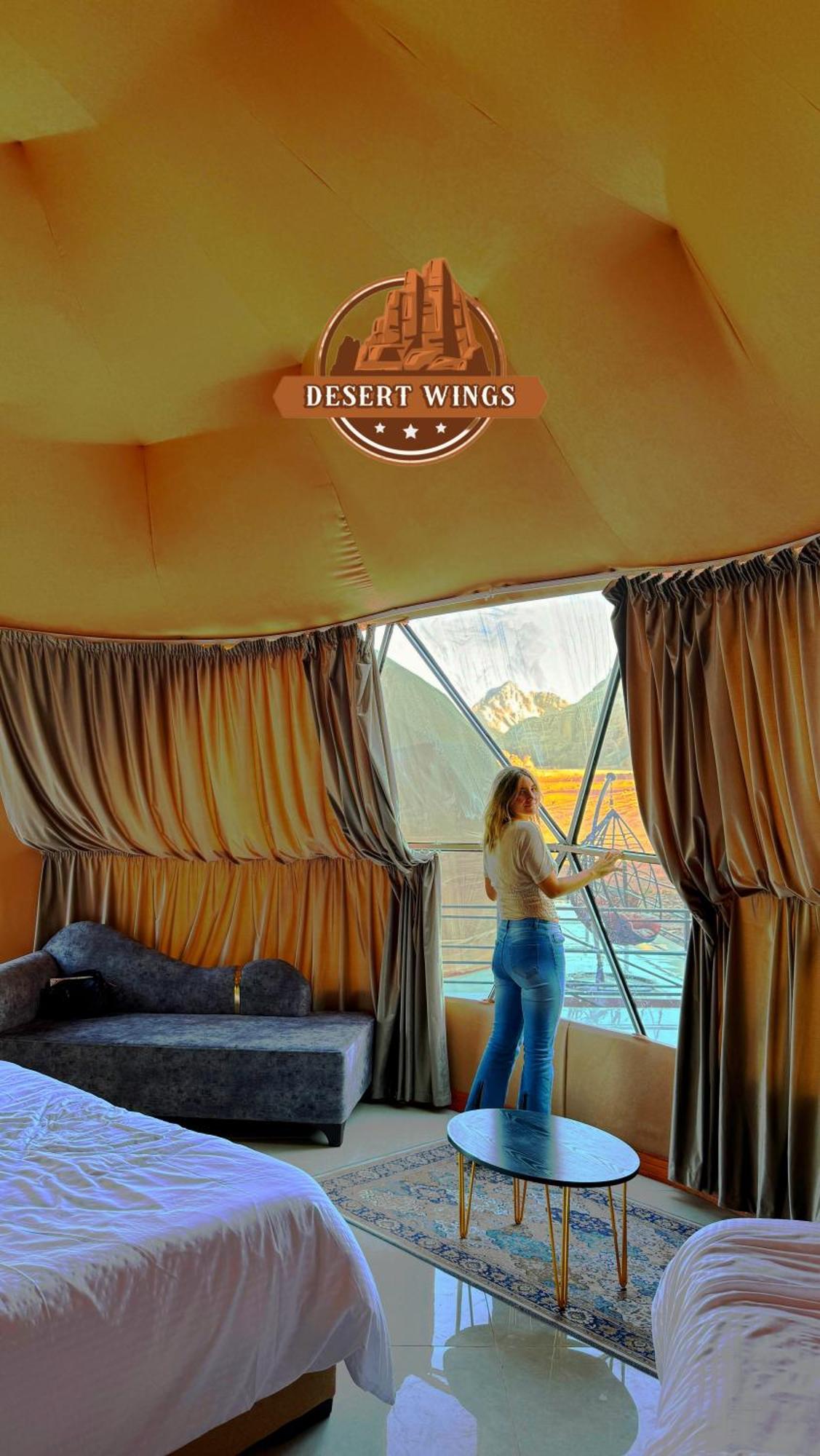 Rum Wings Bubble Luxury Camp Wadi Rum Exterior photo